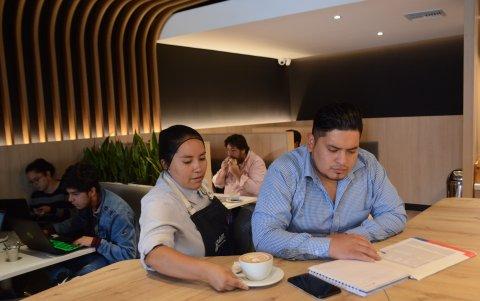 El Business Center de Produbanco abrió sus puertas también a fines del año pasado.
Quito 05 de Febrero de 2020 Agencia(ag-extra ag-expreso-ag-quito)