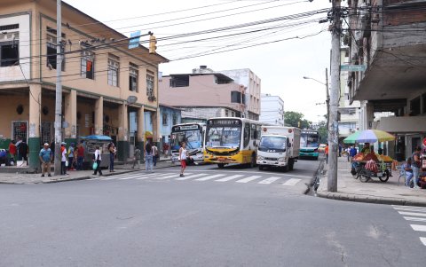 En el centro de Guayaquil se cometen este tipo de infracciones de tránsito.