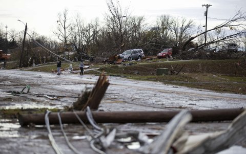 COOKEVILLE. Los daños implican áreas urbanas y zona rural.