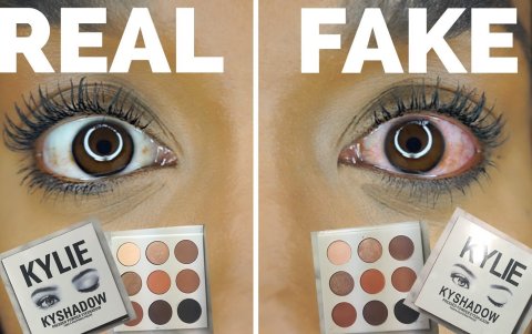 Cuando se aplica el maquillaje réplica no tiene la misma consistencia, olor y pigmentación.