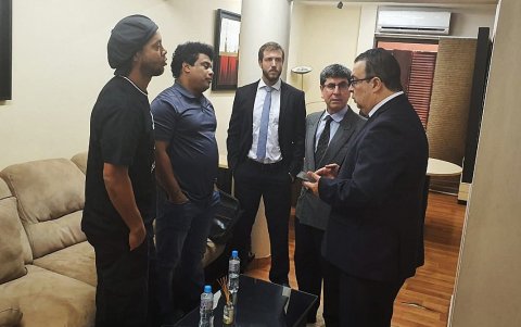 Ronladinho en su declaración a las autoridades paraguayas.