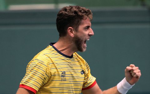 Roberto Quiroz, una de las cartas de triunfo ecuatorianas para el Challenger de Guayaquil.