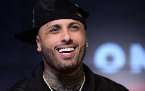 Nicky Jam durante los Premios Tu Música Urbano.