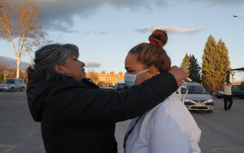 Mascarillas. El uso no se ha generalizado.