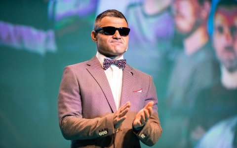 David también dicta conferencias sobre inclusión.