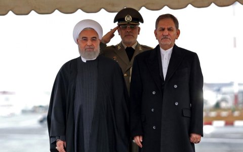 Eshaq Jahangiri (d) es el vicepresidente más antiguo en la administración del presidente Hassan Rouhani