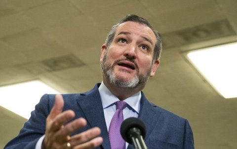 El senador Ted Cruz está en cuarentena voluntaria.