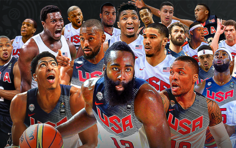 Estados Unidos tiene una lista de 44 preseleccionados para Tokio 2020, todos dependen de la NBA
