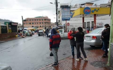 Coronavirus en Quito, Ecuador. Imagen del sur de la capital.