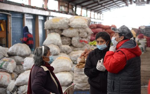 Coronavirus en Quito, Ecuador.