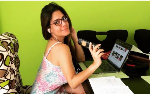 La actriz se ha dedicado a estudiar y presentar su segmento radial.