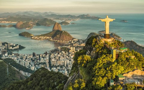 Visión panorámica de Río de Janeiro