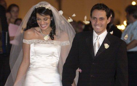 La pareja contrajo matrimonio en 2000.