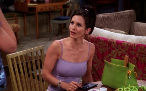 Escena de la serie Friends.