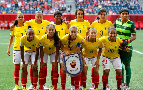 Las tricolores que debutaron en la Copa del Mundo Canadá 2015.