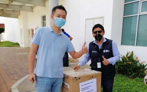 GUAYAQUIL. Esta semana se han hecho varias entregas. Eso se suma a la compra a futuros de respiradores.