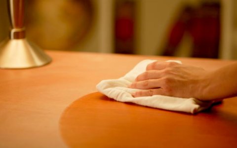 Ponga énfasis en las superficies que siempre toca.