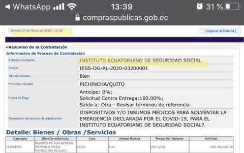 El IESS estuvo a punto de adjudicar contratos con sobreprecios