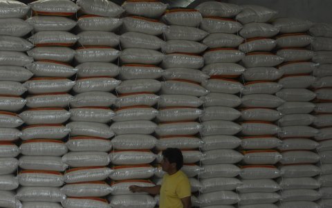 El arroz no tiene problemas.