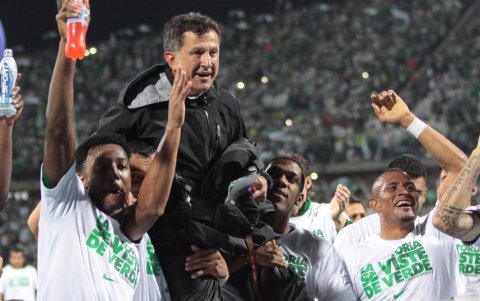 Osorio ya tiene un buen pasado con el club verdolaga. Alzó el título de la liga años atrás.