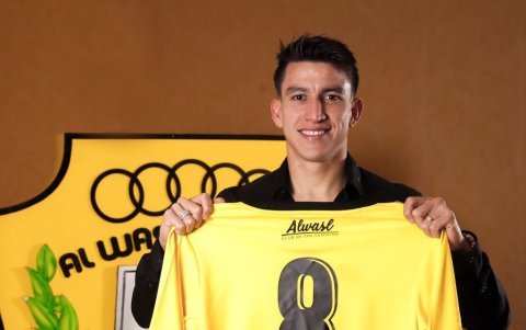 Fernando Gaibor llegó el año anterior a Emiratoe Árabes.