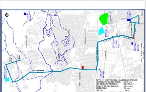 La Ruta 11 conectará desde el sector de Monte Sinaí hasta Bastión Popular.