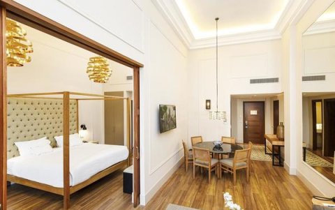 La suite presidencial es la mejor carta de presentación de este hotel. Aunque también cuenta con opciones un poco más económicas