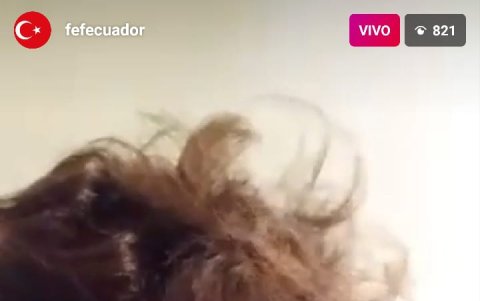 En el estado se transmitió una salida en vivo con esta imagen