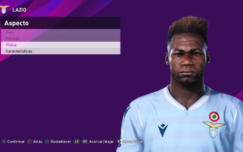 Esta es la imagen del jugador ecuatoriano en el juego PES2020.