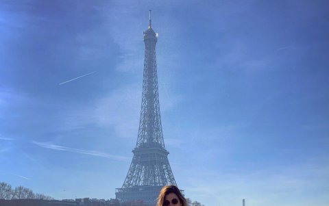 Conoce más de 15 países, pero confiesa tener un romance eterno con Francia.