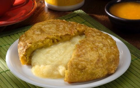 Una tortilla de verde ideal para un buen desayuno.