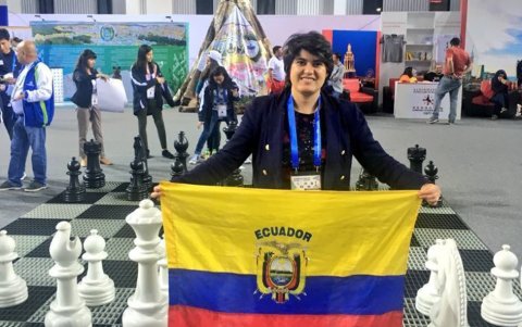 Carla Heredia siempre lleva una bandera de Ecuador a sus competencias internacionales.

Quito, 28 de septiembre de 2018

Agencia (ag-expreso ag-extra)