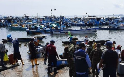 Santa Rosa. Los habitantes exigen que la zona sea militarizada y cerrada para evitar la propagación del virus.