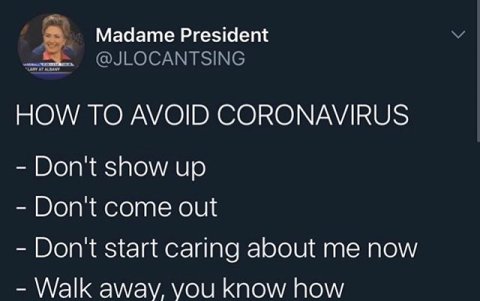 La creadora de Don't Start Now compartió en Instagram tips que una fan inventó para evadir el coronavirus con la letra de su canción.