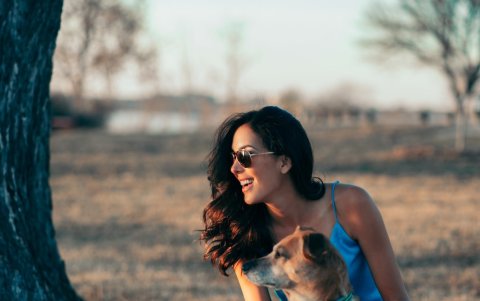 El perro ha viajado junto a sus amos por varias ciudades de Estados Unidos.