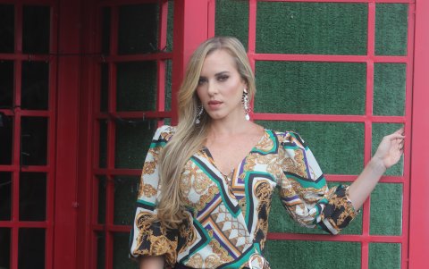 La actividad física ha sido una buena terapia en esta cuarentena para la guapa rubia.