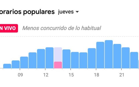 Viendo las horas de menor concurrencia podrás elegir mejor el momento ideal del día para hacer las compras necesarias durante la pandemia por coronavirus.