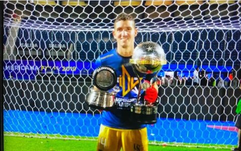 Jorge Pinos vivió un sueño al ser campeón de la Copa Sudamericana.