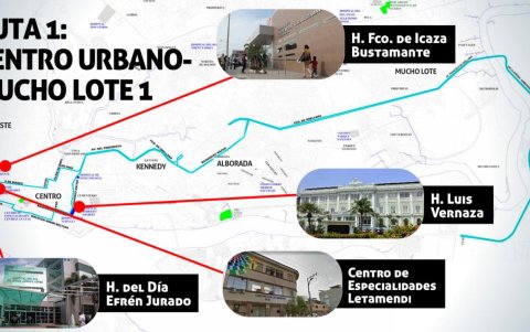 Ruta 12: Mucho Lote 2 - Héroes del Cenepa (Av. Antonio Parra Velasco y José María Egas)