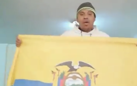 Luis Castillo se mudó a Quito para trabajar, pero ante la emergencia se quedó sin empleo.