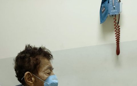 Ángel Alfonso Almeida Cabeza en los días en que enfermó.