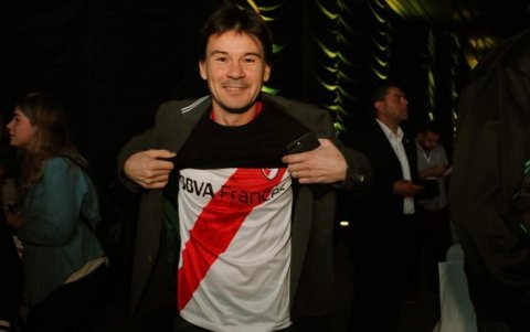 Guillermo Coria, extenista argentino, es fanático de River Plate.