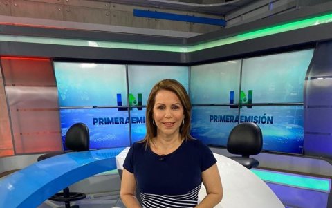 Luisa Delgadillo se enfermó y estuvo ausente del informativo.