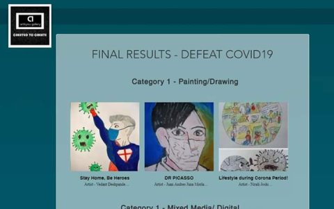 Competencia. En el concurso participaron 60 artistas de todo el mundo.