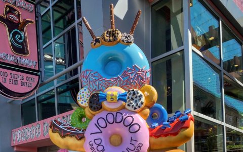 Durante uno de sus viajes a Miami, Estados Unidos.