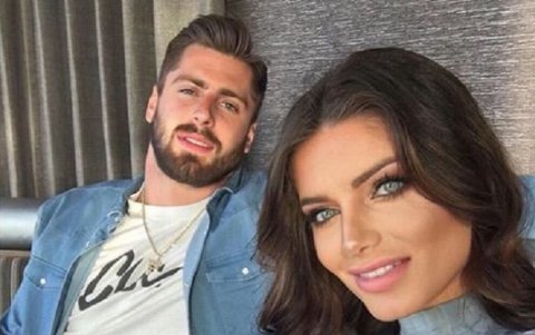 Erza Haliti, modelo y pareja de Nick Vannett, jugador de fútbol americano.