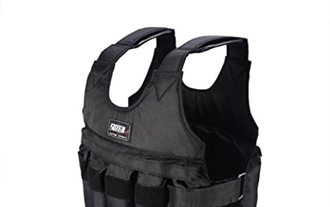 Este tipo de chalecos con pesas son los que utilizaron los participantes del estudio.