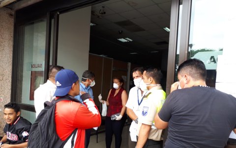 Tras el inicio de la emergencia sanitaria, las unidades judiciales como Albán Borja, restringieron el acceso al público por seguridad.