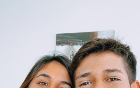 Lucía Fernández es la compañera de vida de Facundo Barceló. Llevan varios años juntos.