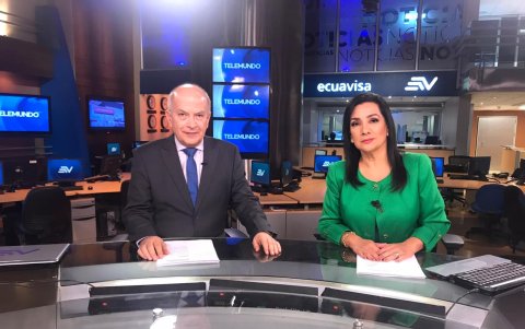 Luis Soto y Tania en la última etapa.
